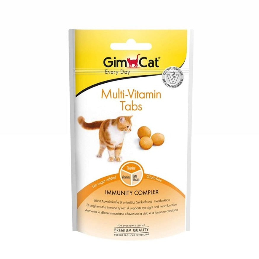 GimCat Multi-Vitamin Tabs For Cat, 40g