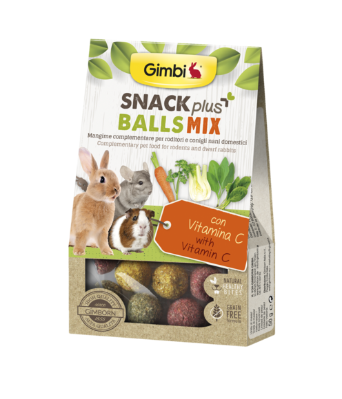 Gimbi Snack Plus Balls Mix, 50g