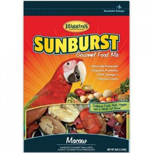 Higgins Sunburst Macaw Food, 3 lb
